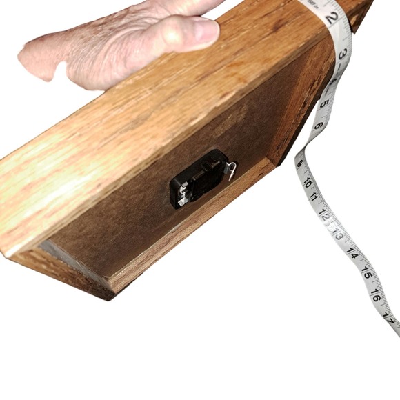 Attention Dick & Michelle - Fun & Fabulous wooden Vintage WORKING Wall Clock - Picture 3 of 7